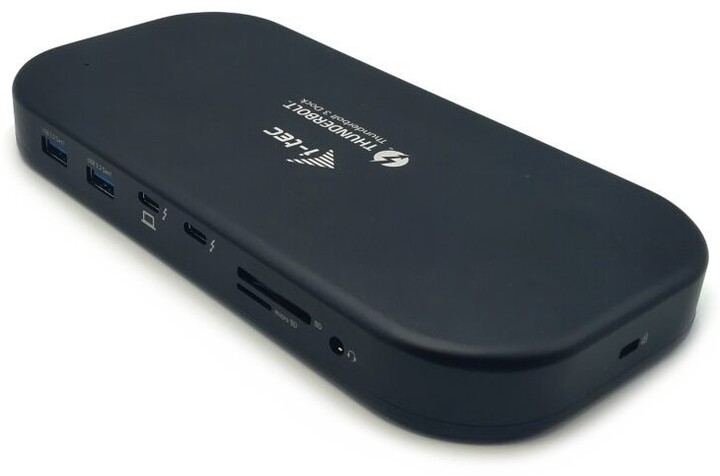 i-tec dokovací stanice Thunderbolt 3/USB-C Dual 4K, PD 60W + USB-C to DisplayPort kabel 1.5m_1617794319