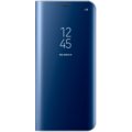 Samsung S8+, Flipové pouzdro Clear View se stojánkem, modrá