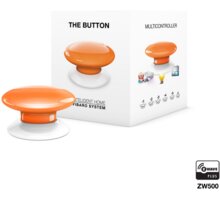Fibaro Tlačítko, Z-Wave Plus, oranžové FIB-FGPB-108-ZW5