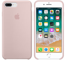 Apple silikonový kryt na iPhone 8 Plus / 7 Plus, pískově růžová_479971249