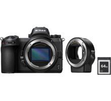 Nikon Z6 + FTZ adapter + 64GB XQD karta_376170289