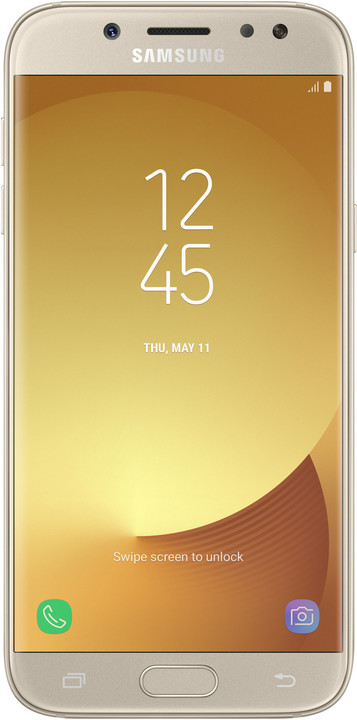 Samsung Galaxy J5 2017, Dual Sim, LTE, 2GB/16GB, zlatá_2131632701
