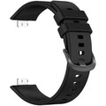 FIXED silikonový řemínek pro Huawei Watch FIT, černá_1174468525