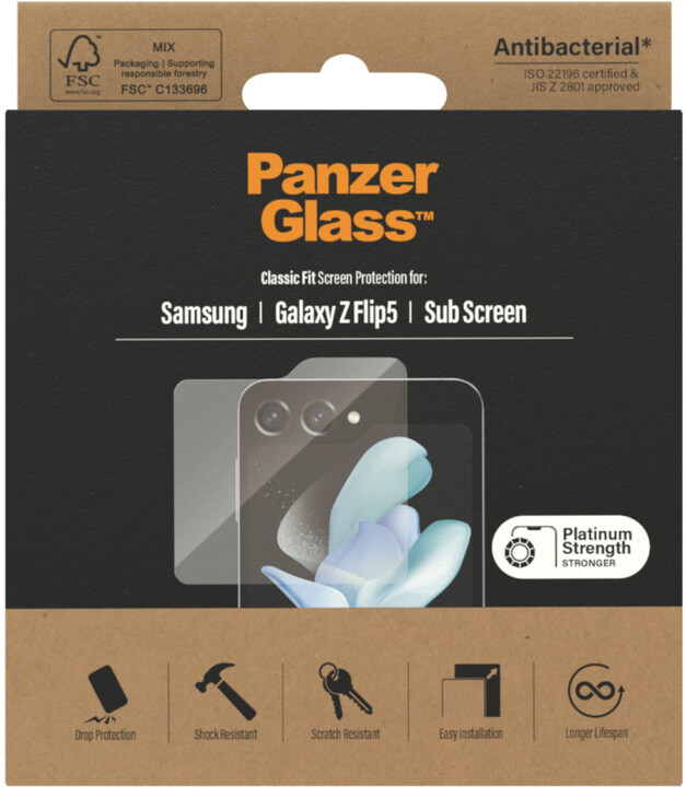 PanzerGlass ochranné sklo předního displeje pro Samsung Galaxy Z Flip5_296391529