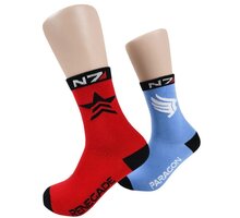 Ponožky Mass Effect - Paragon &amp; Renegade, 2 páry, univerzální vel._1260343693