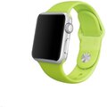 COTEetCI silikonový řemínek pro Apple Watch, 38/40/41 mm, světle zelená_1089089977
