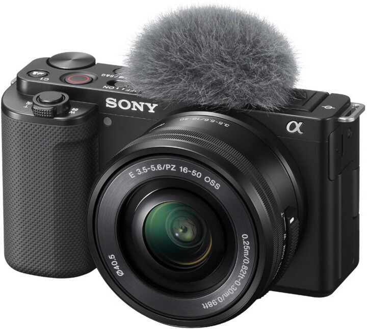 Sony vlog kamera ZV-E10 + 16-50mm_1164689526
