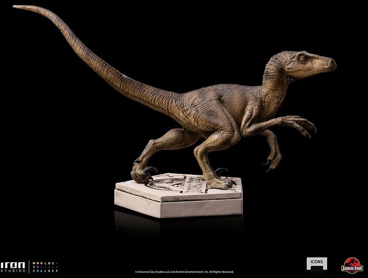 Figurka Iron Studios Jurassic Park - Velociraptor B - Icons_1678554320