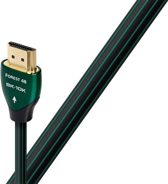Audioquest kabel Forest 48 HDMI 2.1, M/M, 10K/8K@60Hz, 0.6m, černá/zelená