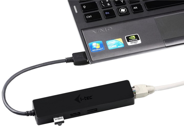 i-tec USB 3.0 Slim HUB 3 Port + Gigabit Ethernet Adapter_529665174