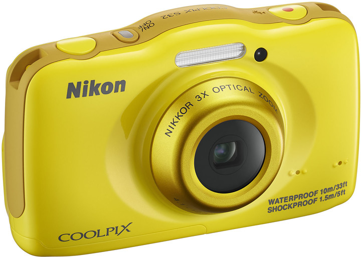 Nikon Coolpix S32, žlutá_1419148488