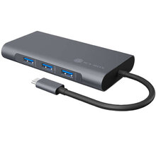 ICY BOX dokovací stanice IB-DK4040-CPD USB-C DockingStation with 2 video outputs_225635996