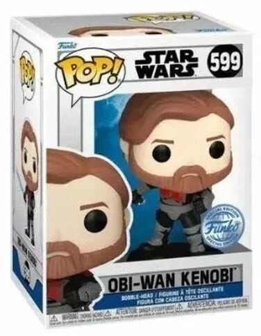 Figurka Funko POP! Star Wars: Clone Wars - Obi-Wan Kenobi (Star Wars 599)_1478349984