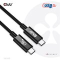 Club3D kabel USB-C, Data 20Gbps, PD 240W(48V/5A) EPR, M/M, 2m_1036432461