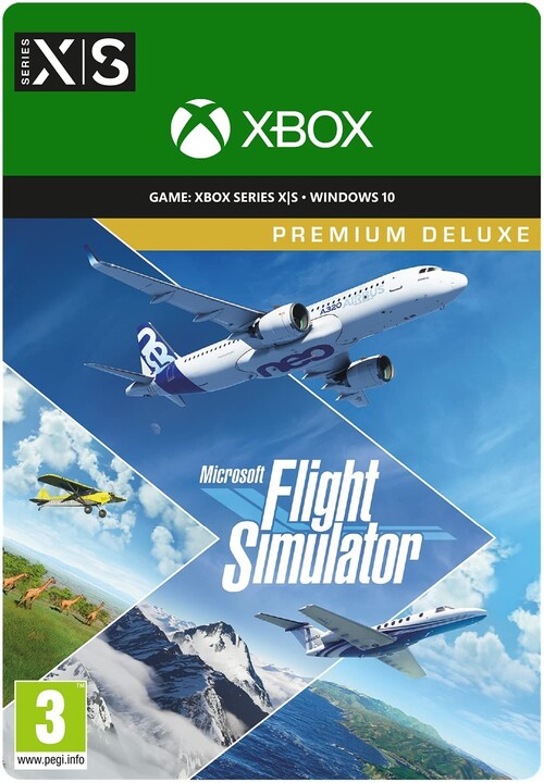 Microsoft Flight Simulator: Premium Deluxe Edition (PC, Xbox Series X|S) - elektronicky_1002377582