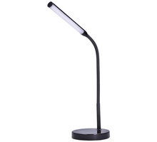Solight LED stolní lampička, 4W, stmívatelná, 4500K, černá barva