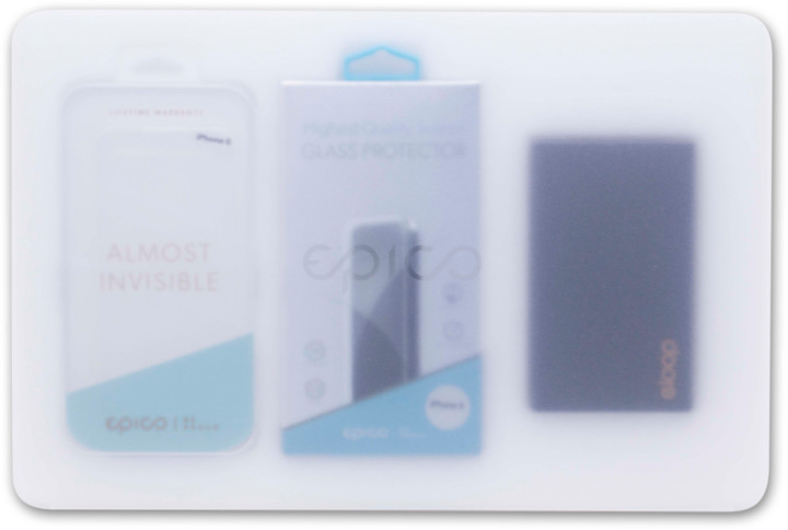 EPICO 3in1 CLEAR EDITION iPhone 6/6S - Case Gloss + Powebank E12 + Glass_377647488