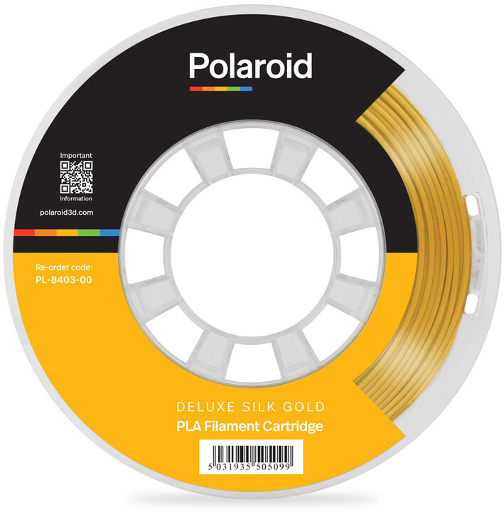 Polaroid 3D 250g Universal Premium PLA 1,75mm, zlatá_424655974