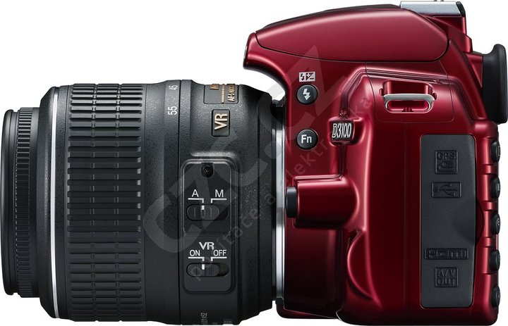 Nikon D3100 Red + 18-105mm AF-S DX VR_1483638980