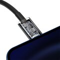 BASEUS kabel Superior Series USB-C - Lightning, rychlonabíjecí, 20W, 2m, černá_969789628