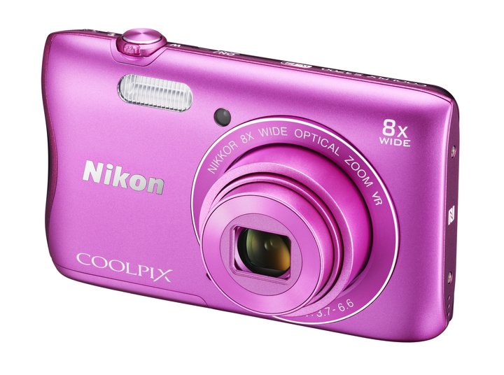 Nikon Coolpix S3700, růžová_991523596