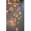 Solight LED vánoční závěs, rampouchy, 360 LED, 9m x 0,7m, přívod 6m, venkovní, teplé bílé světlo_919678393