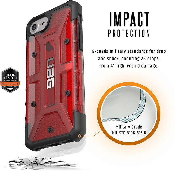 UAG plasma case Magma, red - iPhone 8/7/6s_1085704793