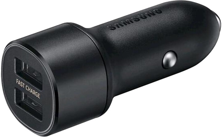 Samsung Dual USB nabíječka do auta 15W, černá_1319164928