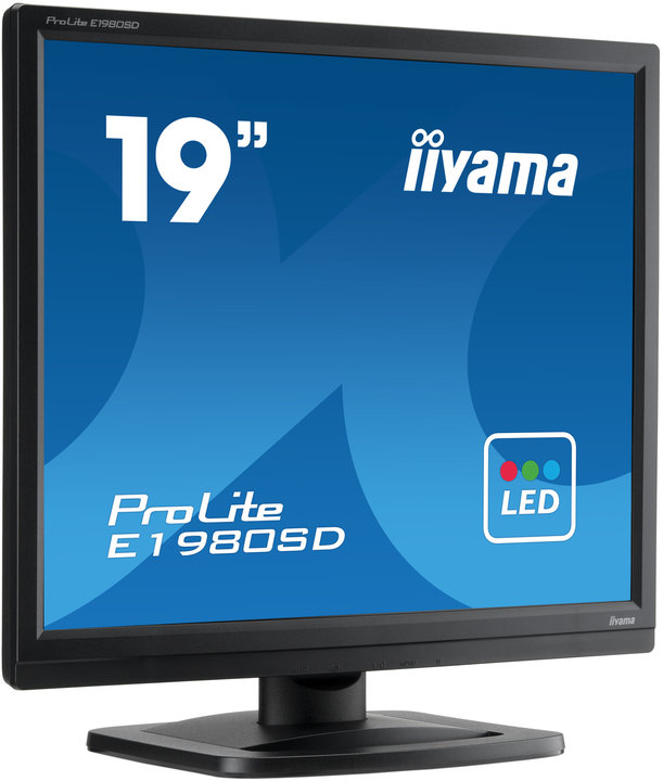 iiyama ProLite E1980SD-B1 - LED monitor 19&quot;_1894257465