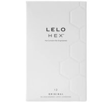 Kondomy Lelo Hex Original, ochucené, vůně čokolády, 12 ks KondomyRS05
