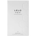 Kondomy Lelo Hex Original, ochucené, vůně čokolády, 12 ks