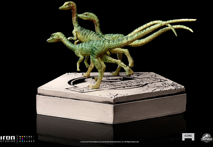 Figurka Iron Studios Jurassic World - Compsognatus - Icons_1928384445