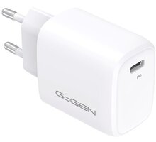 GoGEN síťová nabíječka ACHPD 120, USB-C, 20W, bílá_1417254740