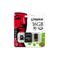Kingston Micro SDHC 16GB Class 10 + SD adaptér + USB čtečka_505906951