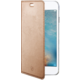 CELLY Air ultra tenké pouzdro typu kniha pro Apple iPhone 7 Plus, PU kůže, růžovozlaté