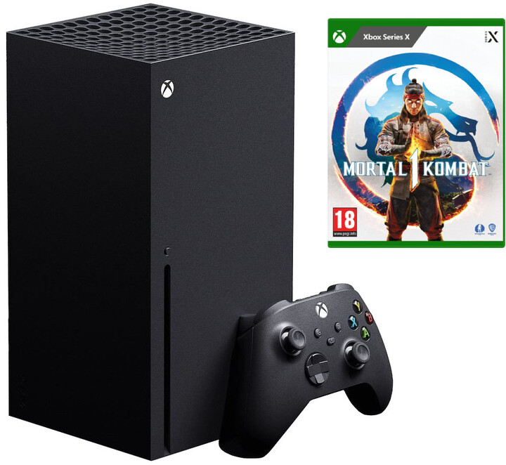 Xbox Series X, 1TB, černá + Mortal Kombat 1_176944478