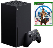 Xbox Series X, 1TB, černá + Mortal Kombat 1 RRT-00010+5051895416839
