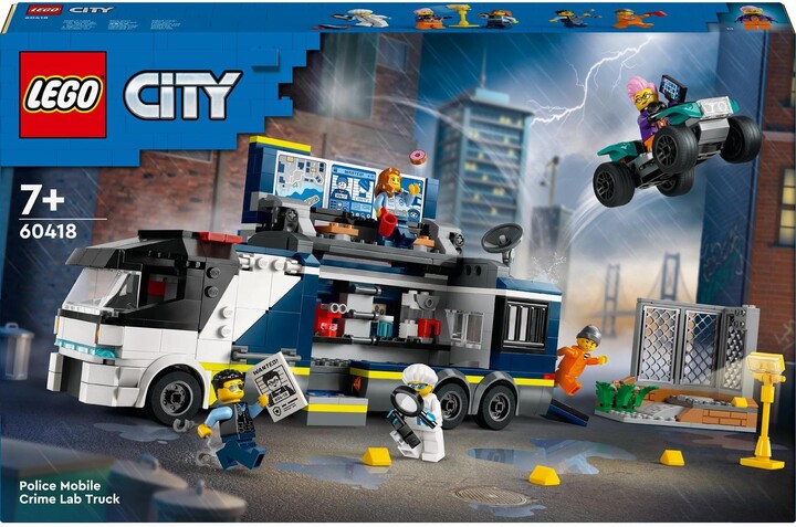 LEGO® City 60418 Mobilní kriminalistická laboratoř policistů_690407023