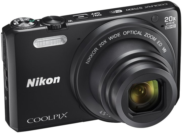 Nikon Coolpix S7000, černá + pouzdro_626036751