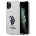 U.S. Polo silikonový kryt Big Horse pro iPhone 11 Pro Max, bílá_1664283831