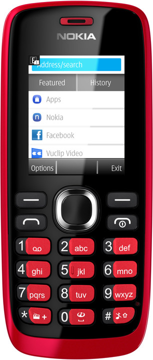 Nokia 112, červená_1973153659