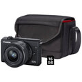 Canon EOS M200, černá + EF-M 15-45mm IS STM + SB130 + karta 16GB_1190260655