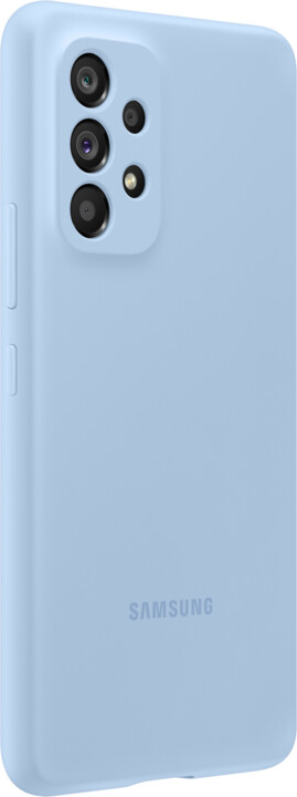 Samsung silikonový zadní kryt pro Galaxy A53 5G, modrá_2045755364