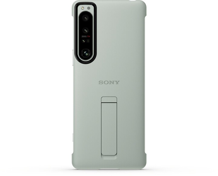 Sony zadní kryt pro Sony Xperia 1 IV 5G se stojánkem, šedá_925968039