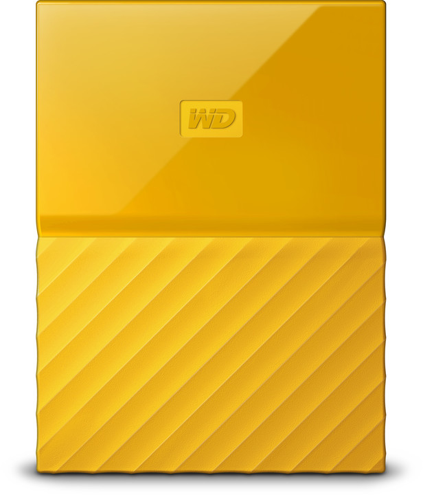 WD My Passport - 3TB, žlutá_871901542