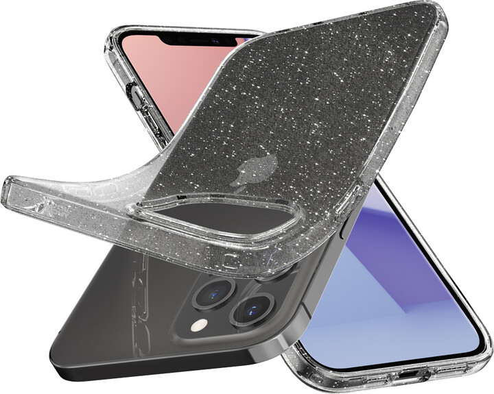 Spigen ochranný kryt Liquid Crystal Glitter pro Apple iPhone 12/12 Pro_6422289