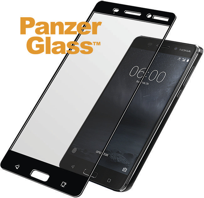 PanzerGlass Edge-to-Edge pro Nokia 6, černé_694377841
