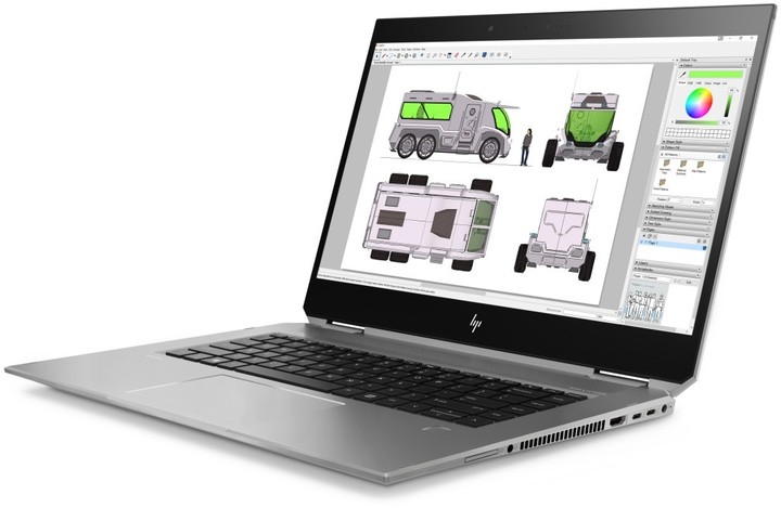 HP ZBook 15 Studio X360 G5, stříbrná_466101389