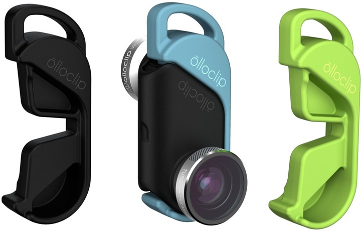 Olloclip 4in1+2 clear cases, red/black - i6/i6+_367845843