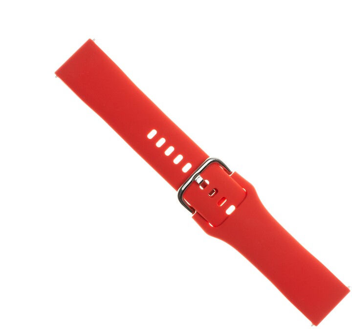 FIXED silikonový řemínek pro smartwatch, šířka 20mm, červená_287940236